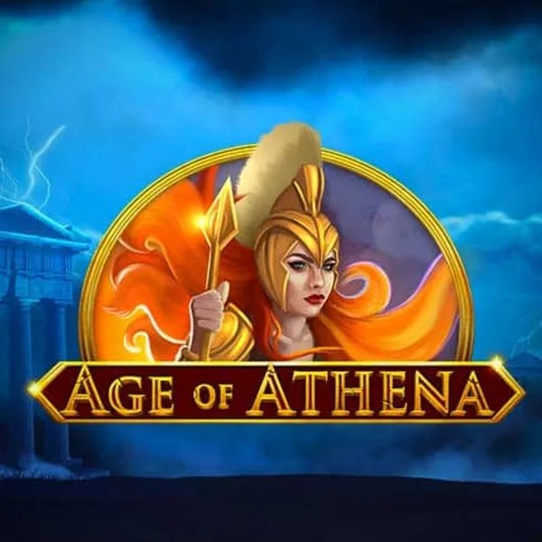 Age of Athena slot logo by Epic Industries at Baloo Casino