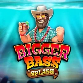 Bigger Bass Splash by Pragmatic Play, showcased at baloocasinobe.com – game logo