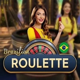 Brazilian Roulette (Pragmatic Play) online game logo by Pragmatic Play on baloocasinobe.com