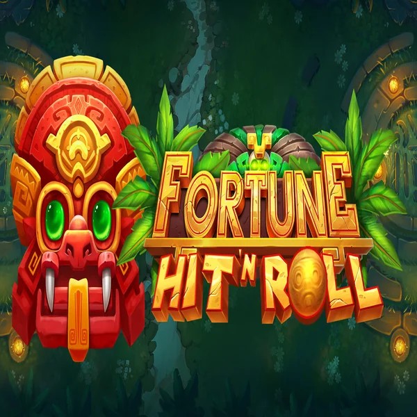 Fortune Hit'n Roll slot logo by Pragmatic Play at Baloo Casino