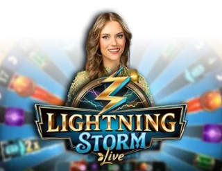 Lightning Storm logo by Evolution Baloo Casino