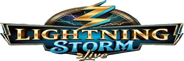 Lightning Storm logo by Evolution at Baloo Casino