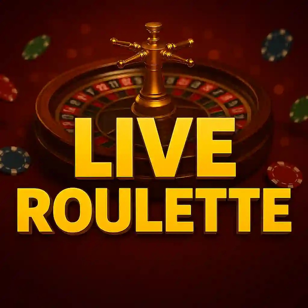 Live Casino logo of Live Roulette from Evolution at Baloo Casino