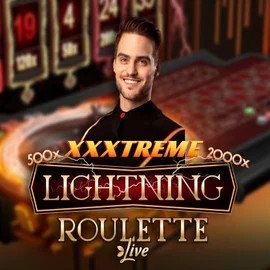 XXXtreme Lightning Roulette slot icon by Evolution, available at Baloo Casino